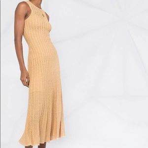 Sandro Paris Alena Pleated Knit Dress